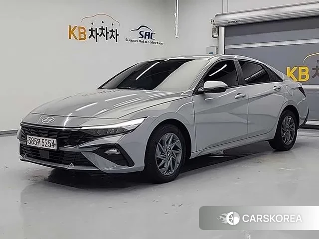 Hyundai The New Avante (CN7) 2023 Белый из Кореи