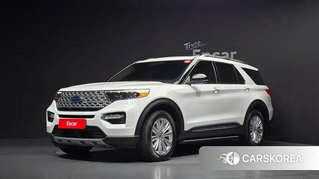 Ford Explorer 6th Generation 2021 Белый из Кореи
