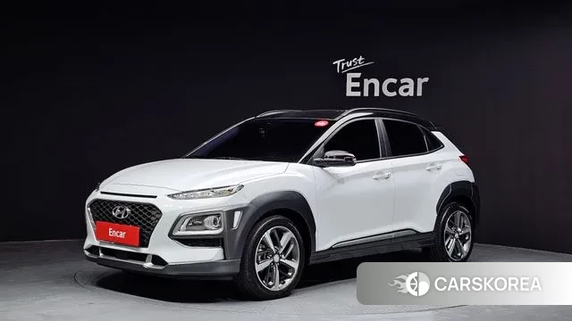 Hyundai Kona 2019 Белый из Кореи