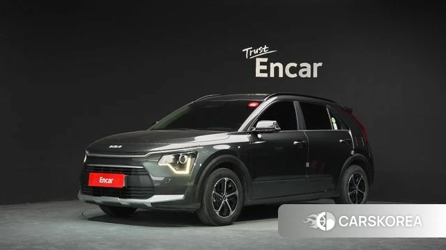 Kia Di Ol Nu Niro 2022 Серый из Кореи