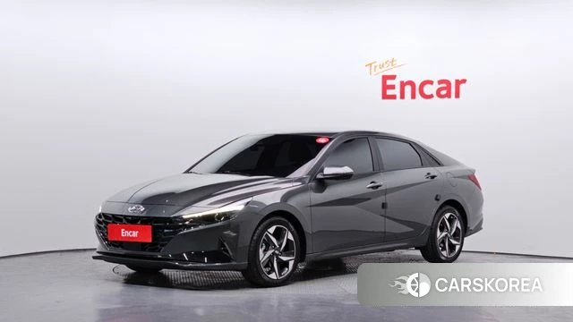 Hyundai Avante (CN7) 2021 Серый из Кореи