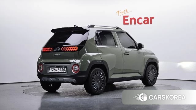 Hyundai Casper 2022 Темно-зеленый из Кореи