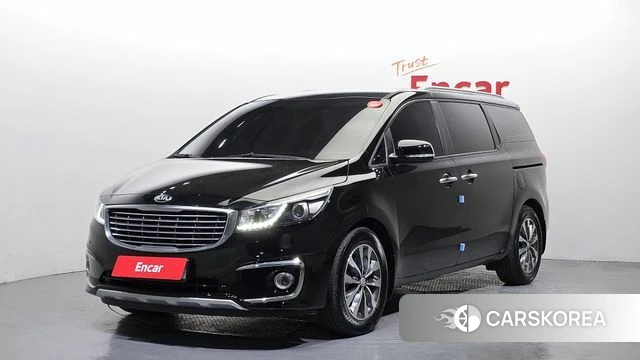 Kia All New Carnival 2018 Черный из Кореи