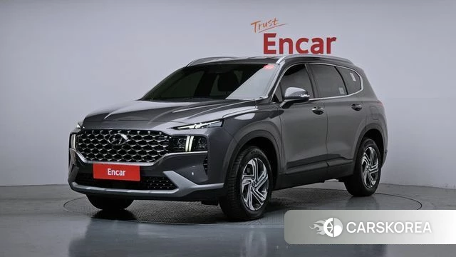 Hyundai The New Santa Fe 2022 Серый из Кореи