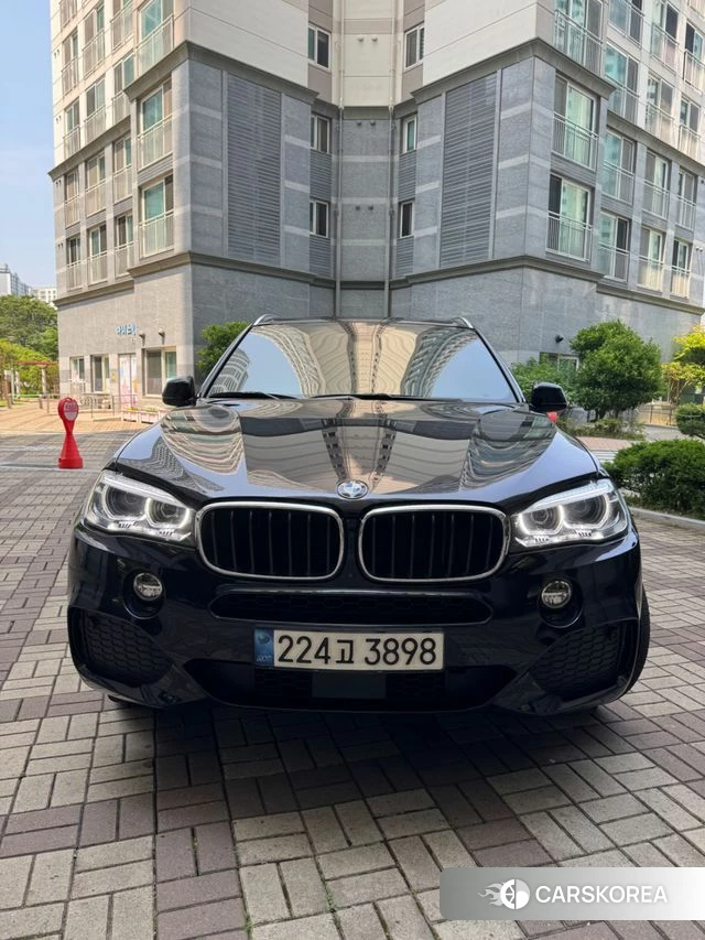BMW X5 (F15) 2018 Черный из Кореи