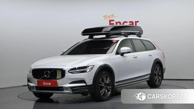 Volvo V90 Cross-Country 2020 Белый из Кореи