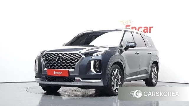 Hyundai Palisade 2021 Серый из Кореи