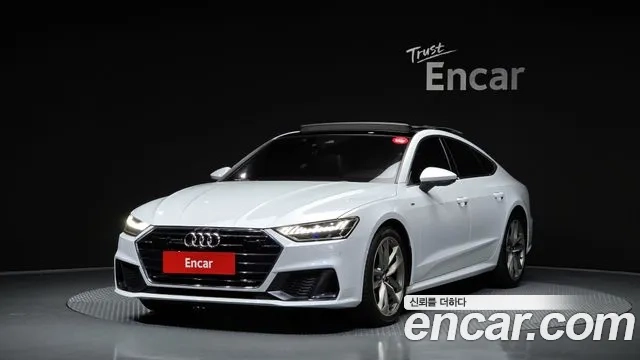 Audi A7 (4K) 2020 Белый из Кореи