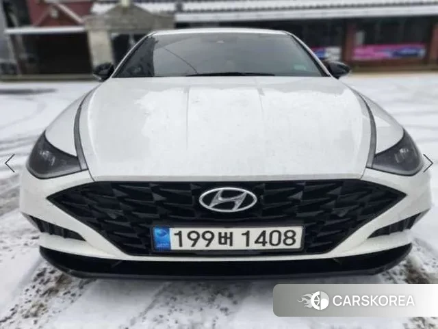 Hyundai Sonata (DN8) 2021 Белый из Кореи