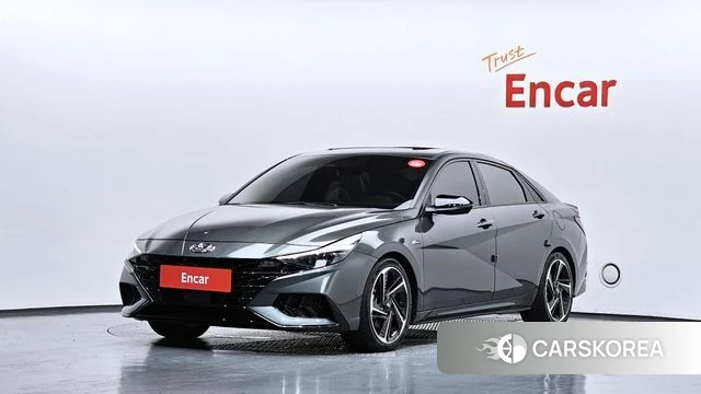 Hyundai Avante (CN7) 2021 Серый из Кореи
