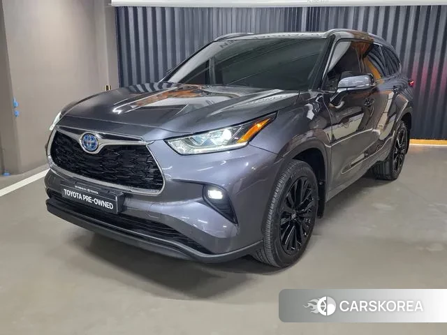 Toyota Highlander 4th Generation 2023 Серый из Кореи