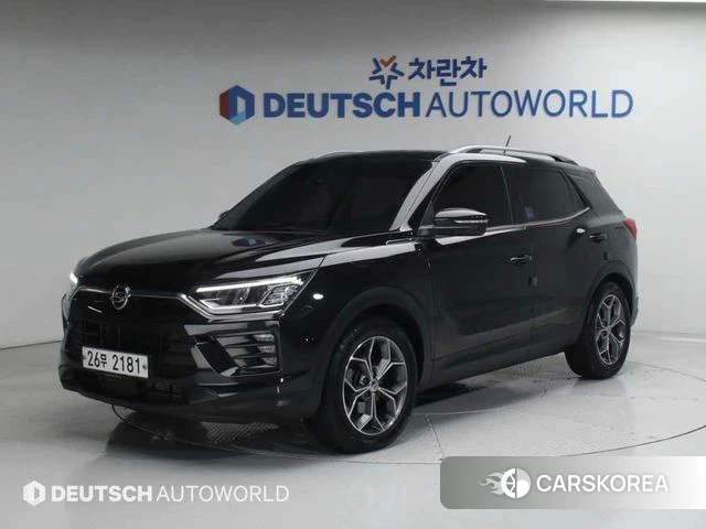 Ssangyong Beautiful Korando 2019 Черный из Кореи