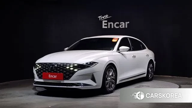 Hyundai The New Grandeur IG Hybrid 2020 Белый из Кореи
