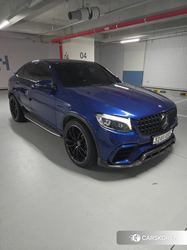 Mercedes-Benz GLC-Class X253 2018 Синий из Кореи