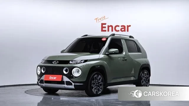 Hyundai Casper 2021 Светло-зеленый из Кореи