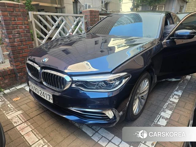 BMW 5 Series (G30) 2019 Синий из Кореи