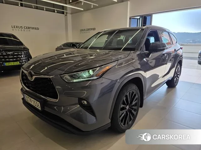 Toyota Highlander 4th Generation 2025 Серый из Кореи