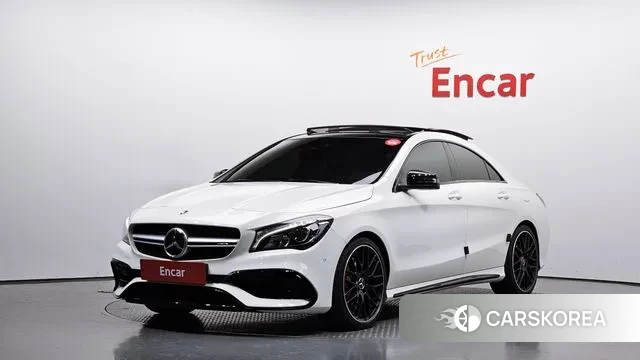 Mercedes-Benz CLA-Class C117 2018 Белый из Кореи