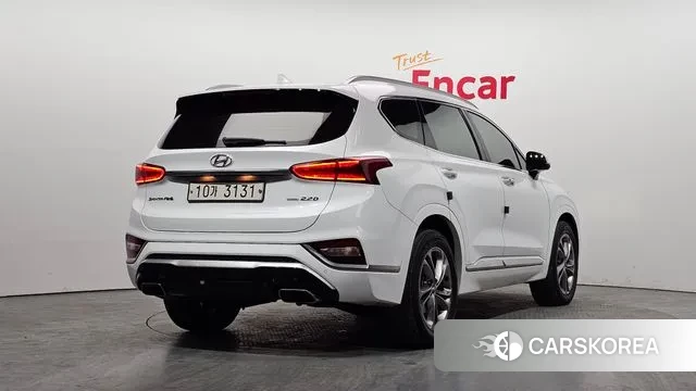 Hyundai Santa Fe TM 2018 Белый из Кореи