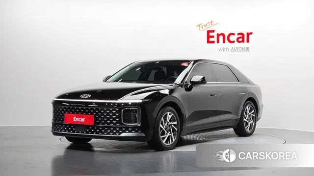 Hyundai Grandeur Hybrid (GN7) 2023 Черный из Кореи