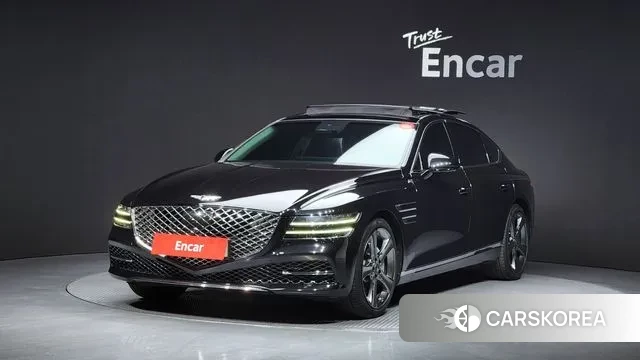 Genesis G80 (RG3) 2021 Черный из Кореи