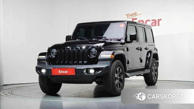 Jeep Wrangler (JL) 2021 Черный из Кореи