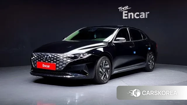 Hyundai The New Grandeur IG Hybrid 2022 Черный из Кореи