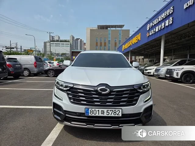 Renault Korea (Samsung) The New QM6 2024 Белый из Кореи