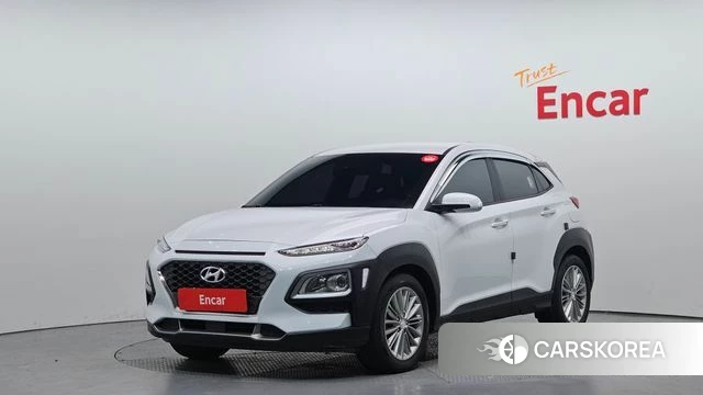 Hyundai Kona 2020 Белый из Кореи