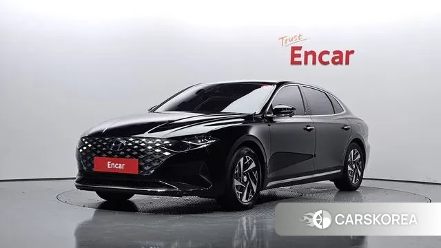Hyundai The New Grandeur IG Hybrid 2022 Черный из Кореи