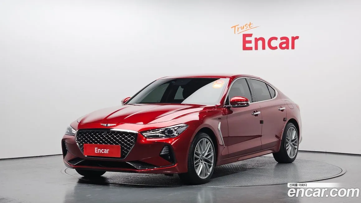 Genesis G70 2018 Красный из Кореи