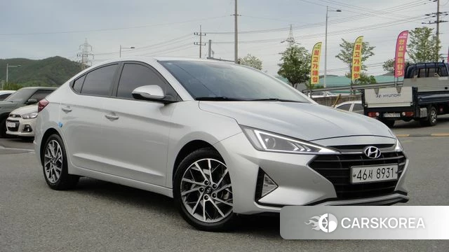 Hyundai The New Avante AD 2018 Серебряный из Кореи