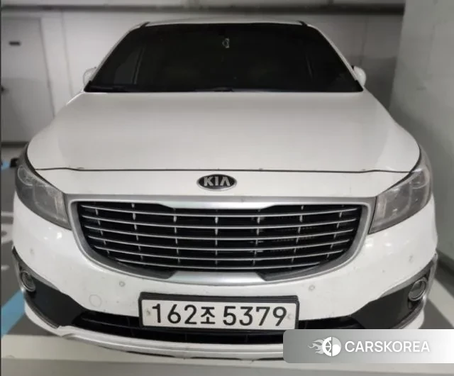 Kia All New Carnival 2018 Белый из Кореи