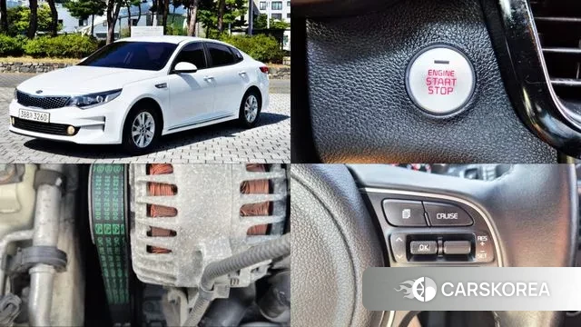 Kia K5 second generation 2018 Белый из Кореи