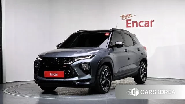 Chevrolet (GM Daewoo) Trailblazer 2021 Серый из Кореи