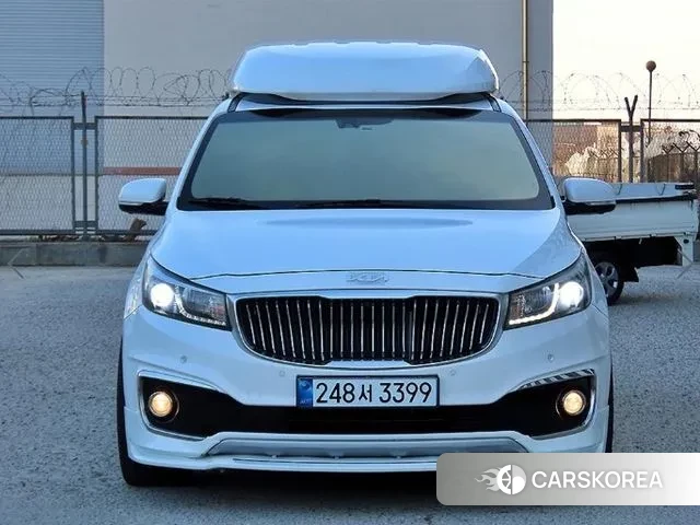 Kia All New Carnival 2018 Белый из Кореи