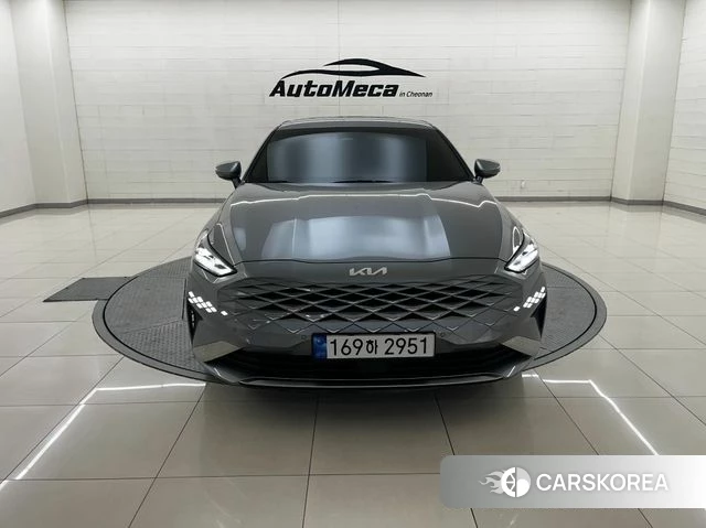 Kia K8 Hybrid 2022 Серебристо-серый из Кореи