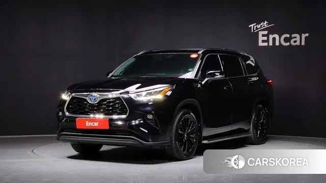 Toyota Highlander 4th Generation 2023 Черный из Кореи