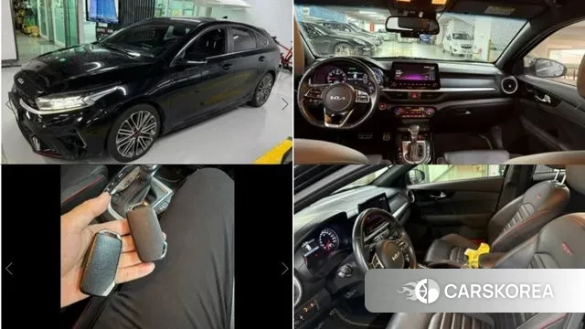 Kia The New K3 2nd generation 2021 Черный из Кореи