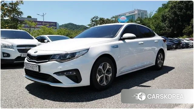 Kia The New K5 Hybrid 2nd generation 2019 Белый из Кореи