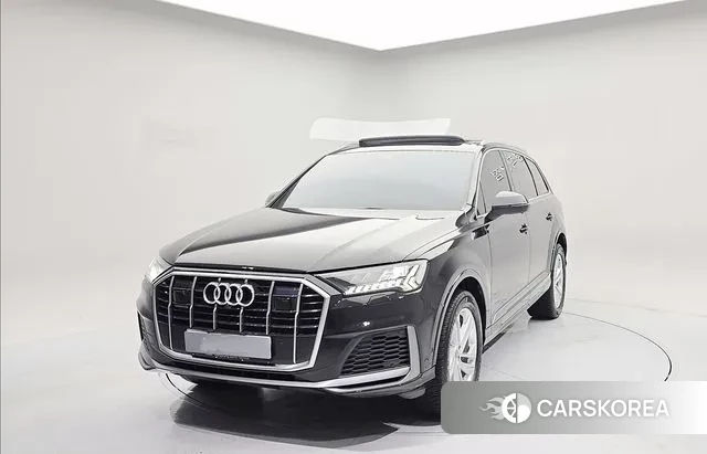 Audi Q7 (4M) 2020 Черный из Кореи