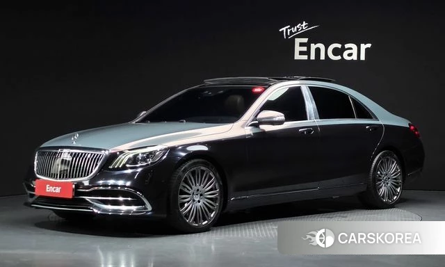 Mercedes-Benz S-Class W222 2019 Черный двухцветный из Кореи
