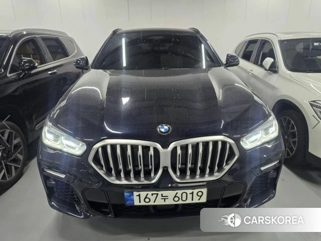 BMW X6 (G06) 2021 Черный из Кореи