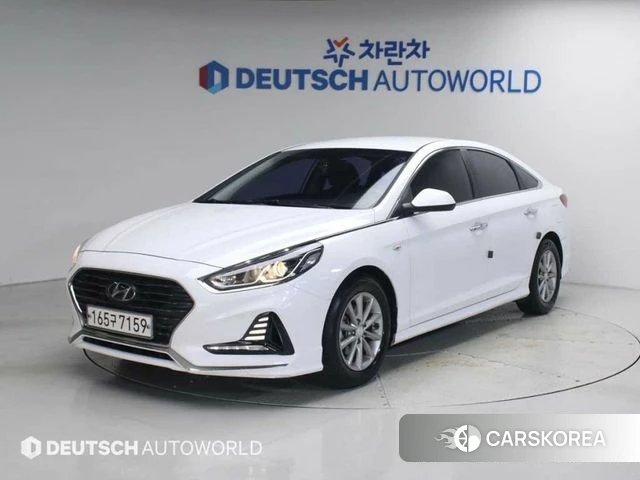 Hyundai Sonata New Rise 2018 Белый из Кореи