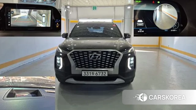 Hyundai Palisade 2022 Черный из Кореи