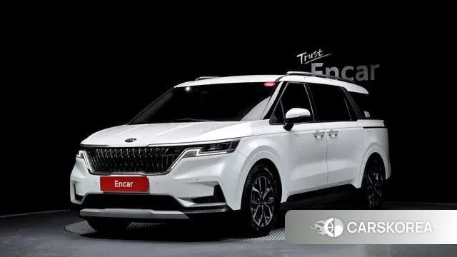 Kia Carnival 4th generation 2021 Белый из Кореи