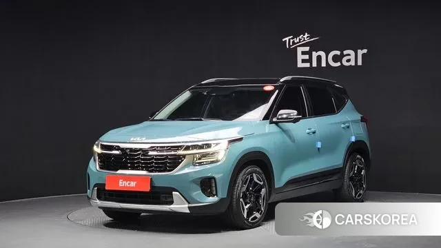 Kia The New Seltos 2023 Светло-серебряный цвет из Кореи