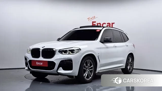 BMW X3 (G01) 2021 Белый из Кореи