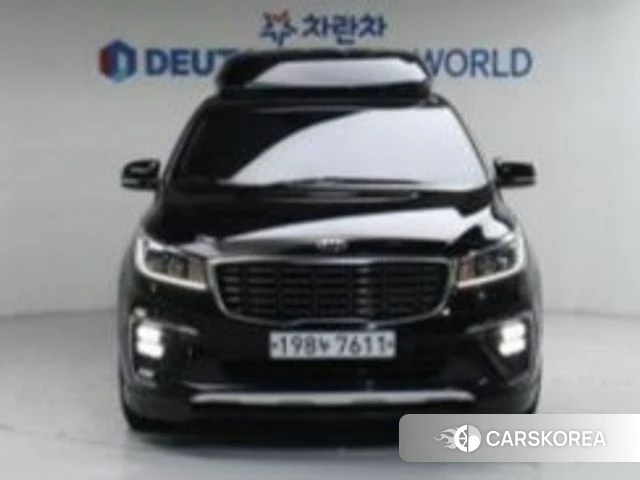 Kia The New Carnival 2019 Черный из Кореи