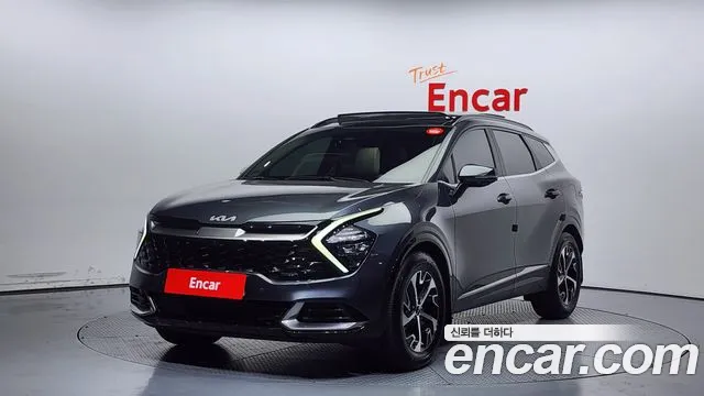 Kia Sportage 5th Generation Hybrid 2023 Серый из Кореи